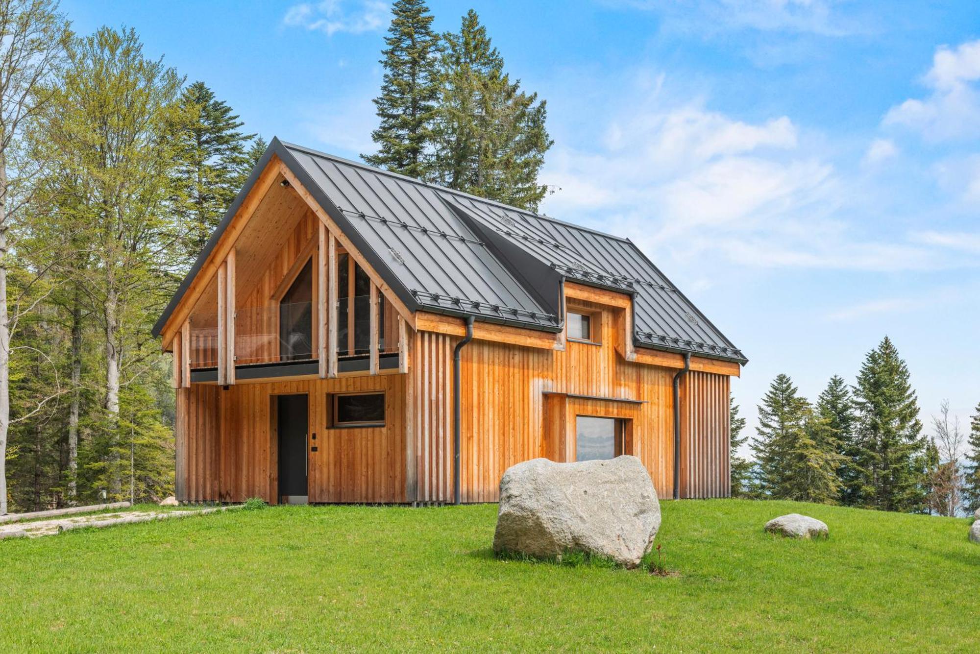 New Opening "Sissi Chalets" - Unique Luxury Hideaway With Mountain View & Sauna Mendola Bagian luar foto